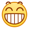 咧嘴笑